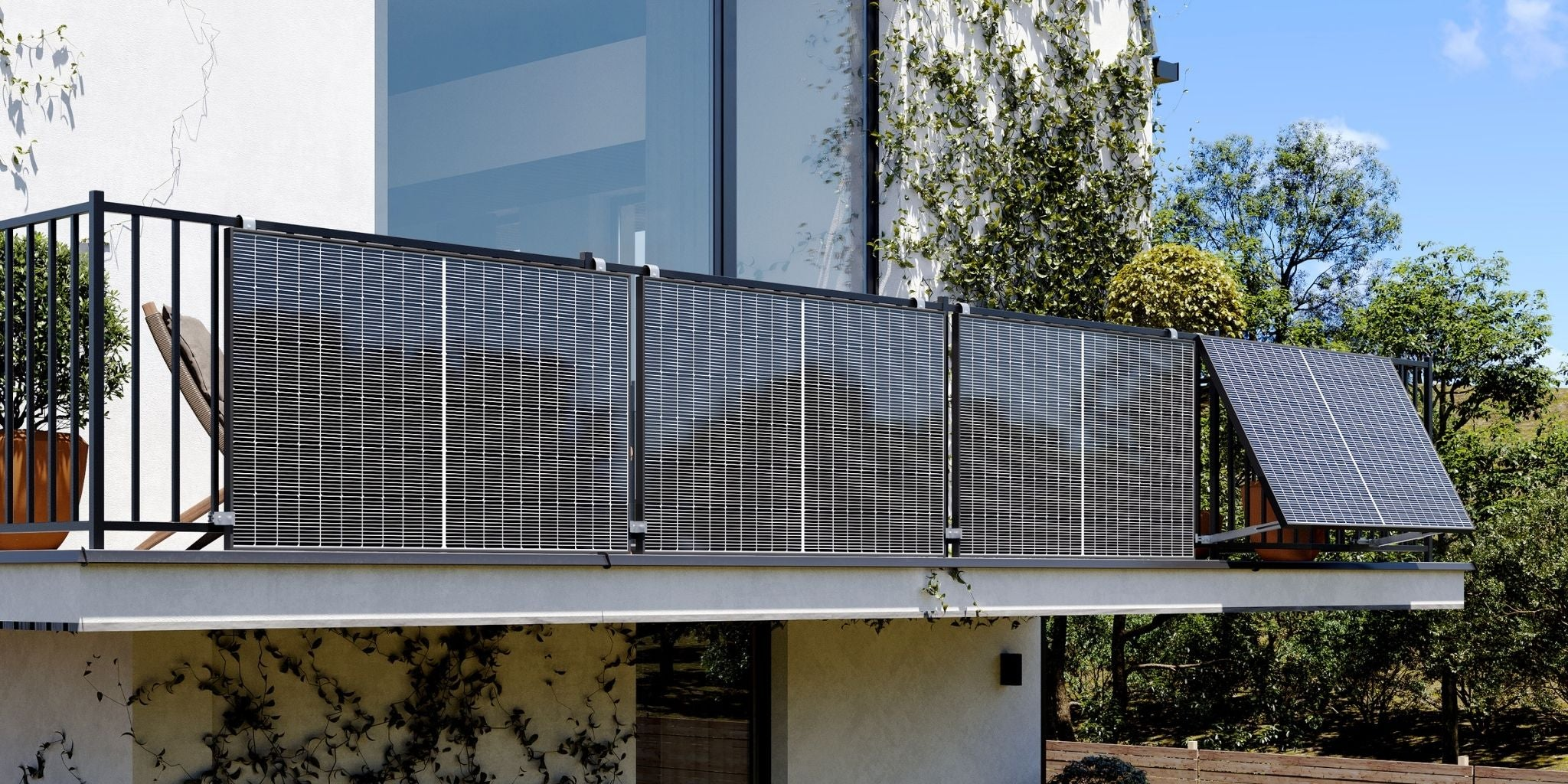 Steckersolar für den Balkon