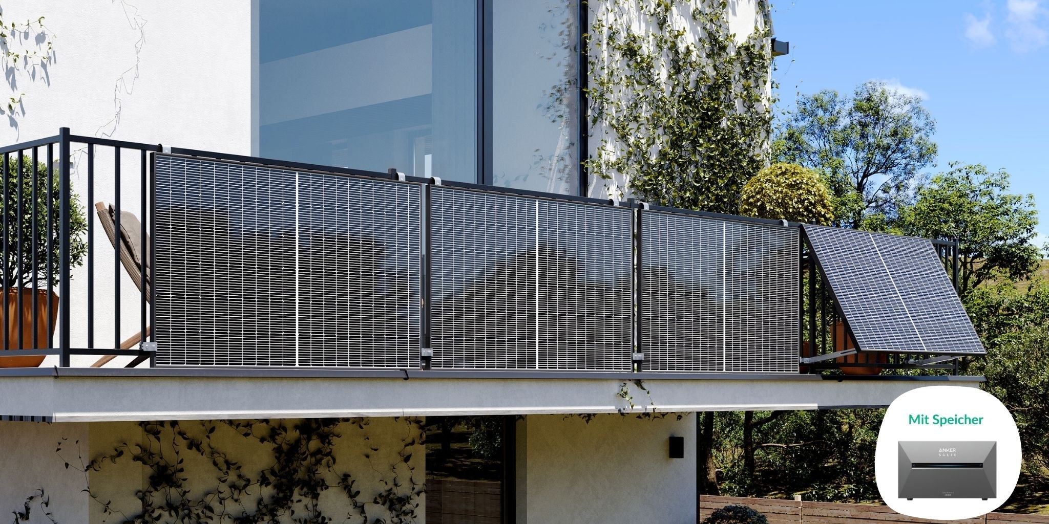 Balkon-Sets mit Speicher