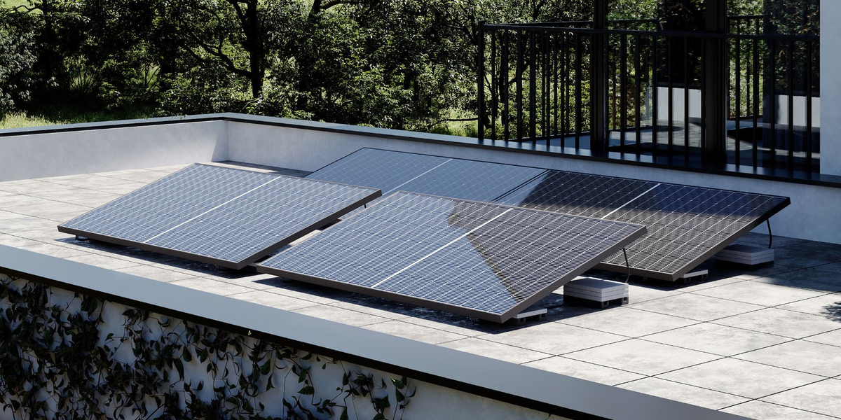 Solaranlagen für das Flachdach