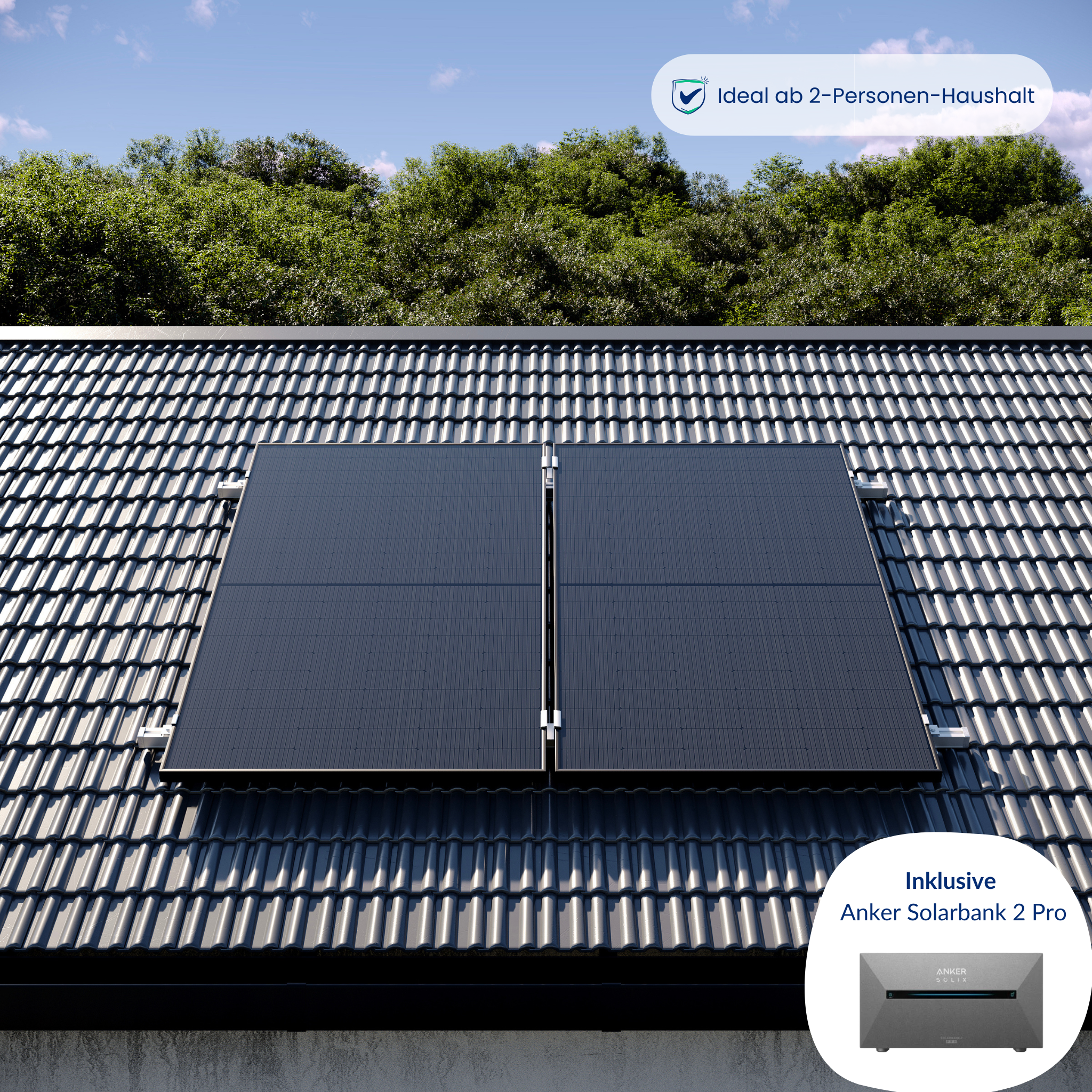 Standard Retter (870Wp, 2 Module)