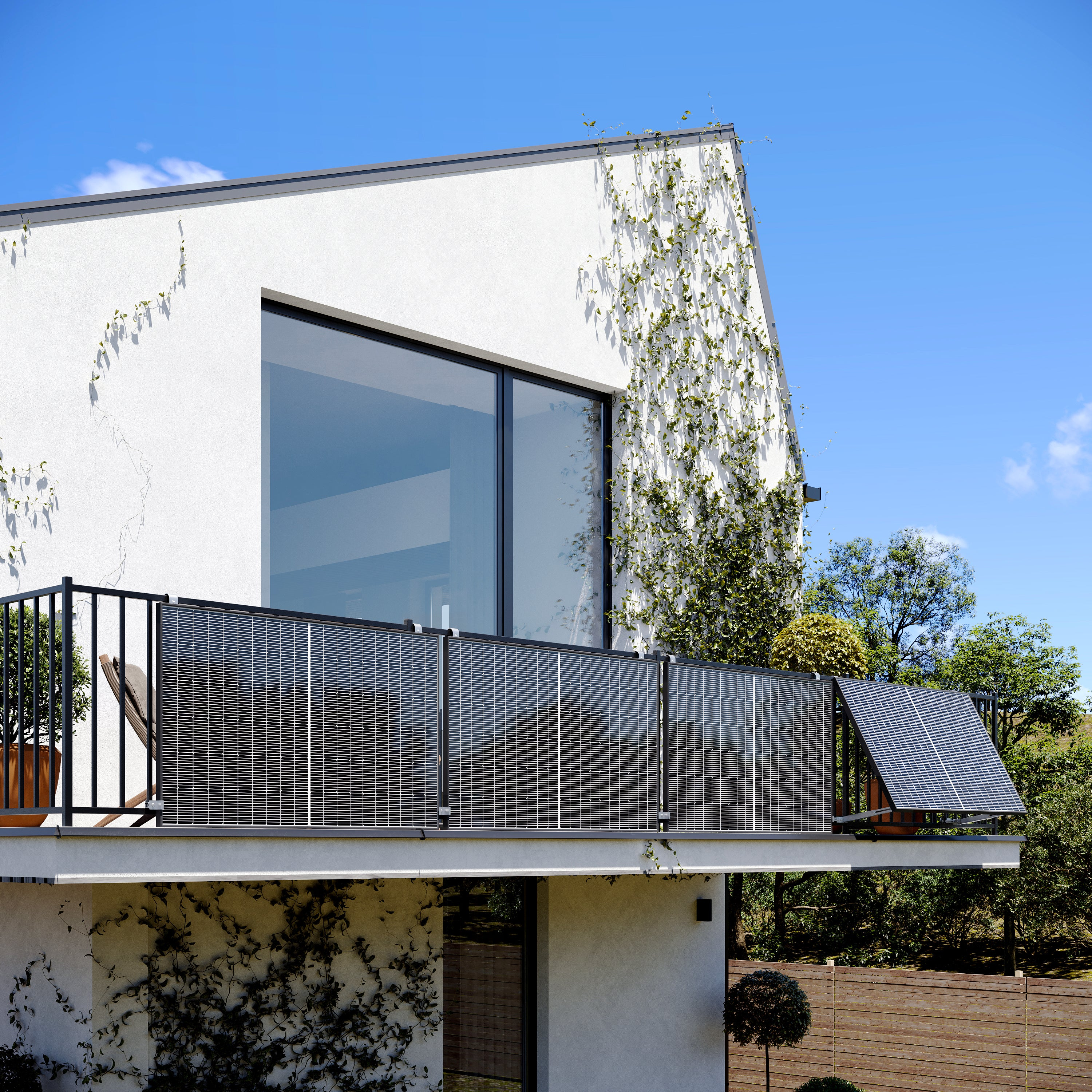 Solaranlagen für den Balkon