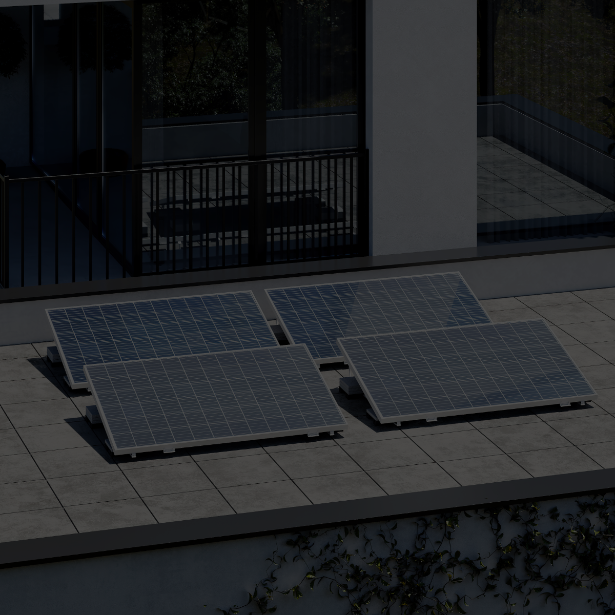 Solaranlagen für das Flachdach